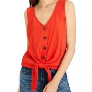 Sanctuary Button Tank Top